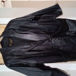 VINTAGE Brown Leather Jacket
